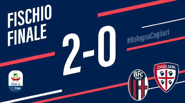 Bologna-Cagliari 2-0, Pulgar e Soriano puniscono Maran