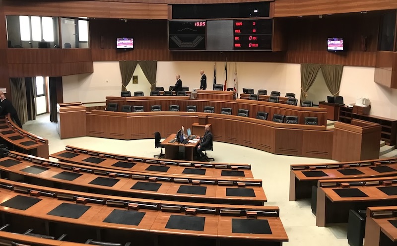 Prima seduta della XVI legislatura del Consiglio regionale della Sardegna