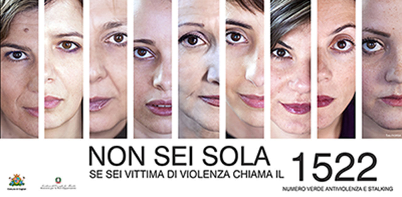 Comune di Cagliari. Campagna di informazione di contrasto alla violenza e stalking