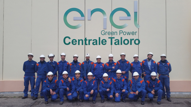 I futuri studenti-ingegneri in visita alla centrale idroelettrica di Enel Green Power