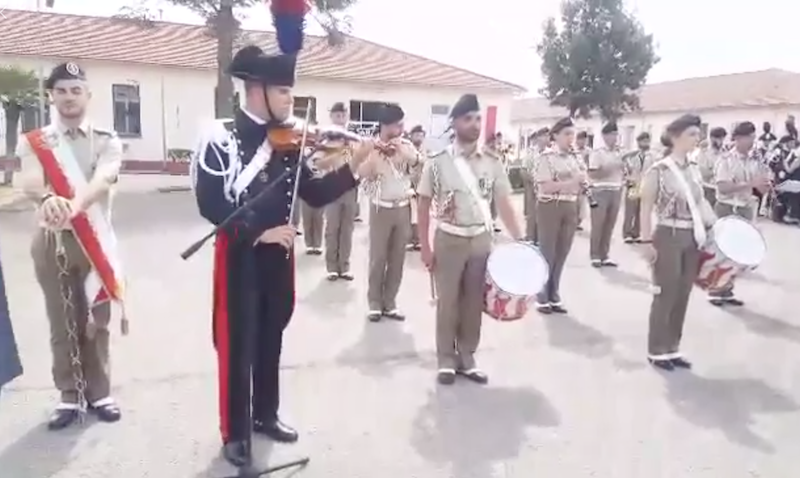 Emozioni in musica durante il giuramento del 138° corso della Scuola Allievi Carabinieri di Iglesias