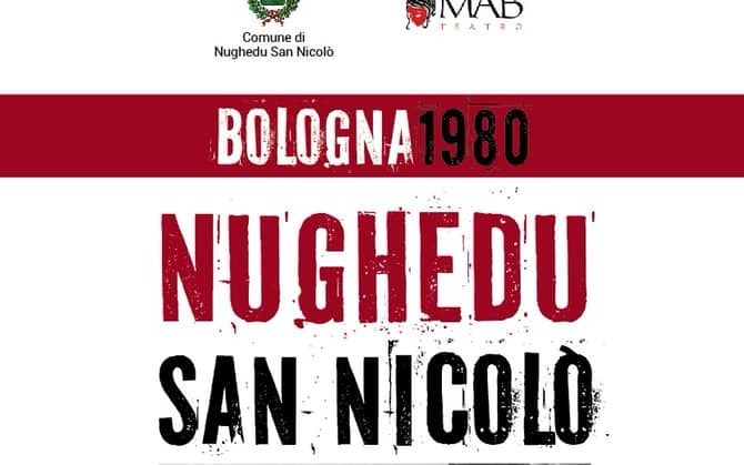 Nughedu San Nicolò ricorda la strage di Bologna del 1980