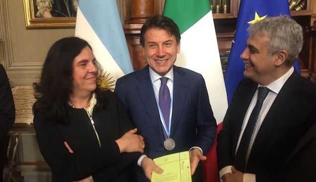 Il “Mediatore Mediterraneo 2019” a Giuseppe Conte