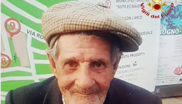 Scomparso uomo di 93 anni