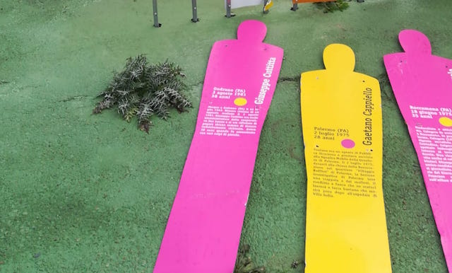 Atto vandalico a Gergei: danneggiate alcune sagome del Parco della Memoria