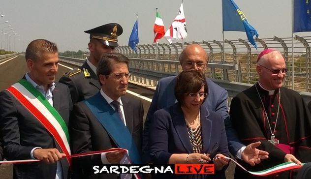 Inaugurato nuovo tratto della Statale 291 Sassari - Alghero