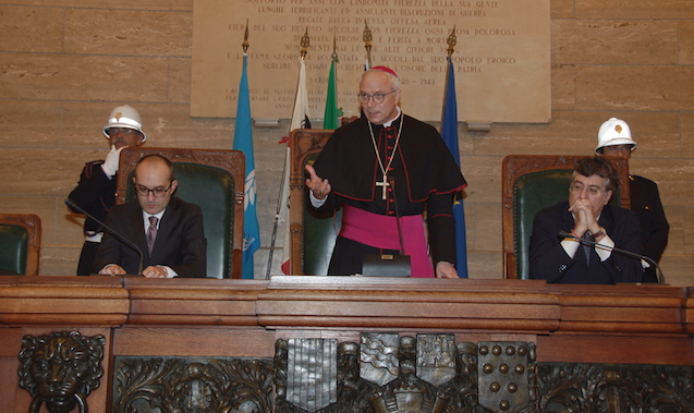 Cagliari. Monsignor Baturi in Consiglio comunale