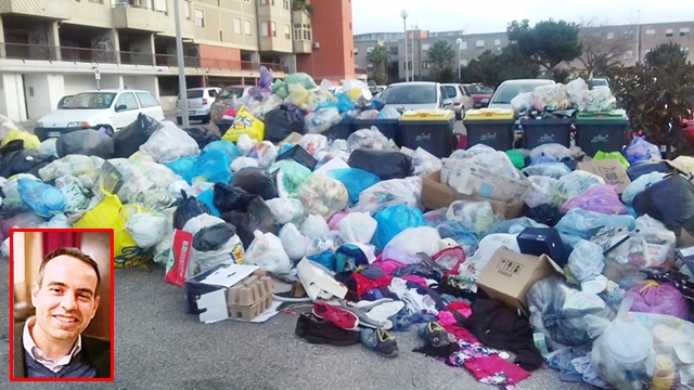 Emergenza rifiuti, il video-denuncia del consigliere comunale Fabrizio Marcello: “7 mesi con i quartieri diventati discariche a cielo aperto”