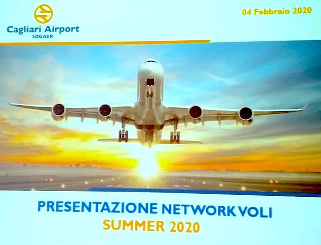 Cagliari-Elmas. L'Aeroporto di Cagliari lancia la stagione estiva 2020: ecco le novità. VIDEO