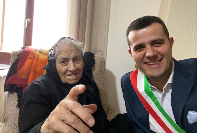 Nughedu Santa Vittoria festeggia i 103 anni di zia Rosa Congiu