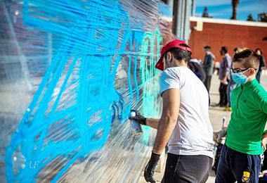 Street Art, le mostre a cielo aperto al Parco della Musica: un segno che arriva dritto al cuore. VIDEO