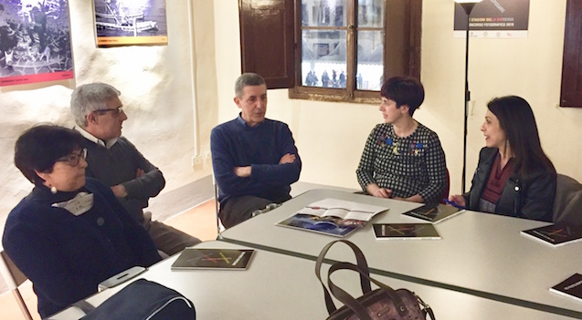 Una delegazione del Comune nel Circolo dei Sardi a Firenze