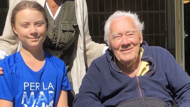 Greta Thumberg dice addio al nonno Olof. “Era una delle persone più gentili che abbia mai conosciuto”