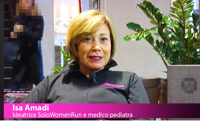 Isa Amadi, medico pediatra e ideatrice della SoloWomenRun: “Ci vediamo a giugno, rimandare la corsa dei record è stata una scelta responsabile”. VIDEO