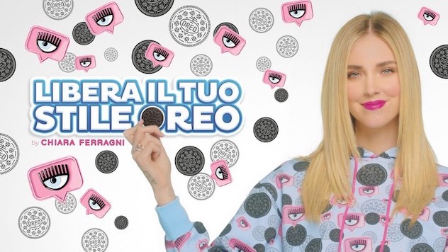 Chiara Ferragni firma la limited edition dei biscotti Oreo