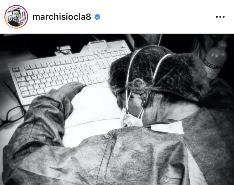 L’attacco di Marchisio: “A te che esci da zona rossa non ti senti una merda?”