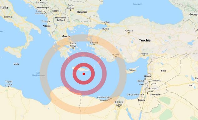 Terremoto Creta. Sisma magnitudo 6.7. C’è il rischio tsunami