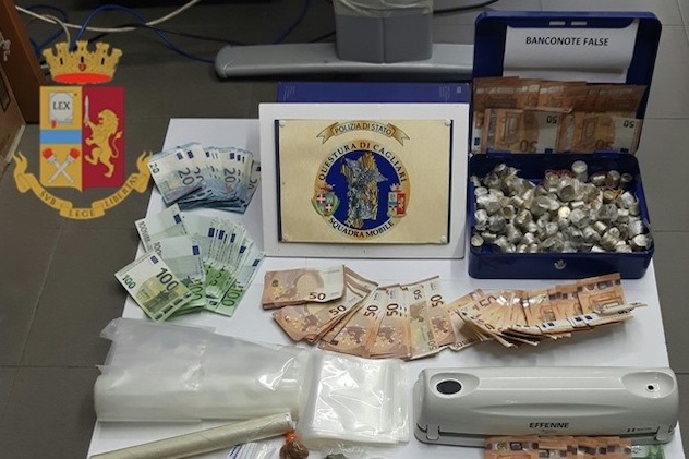 Pula. droga, anabolizzanti e banconote false: arrestato 31enne