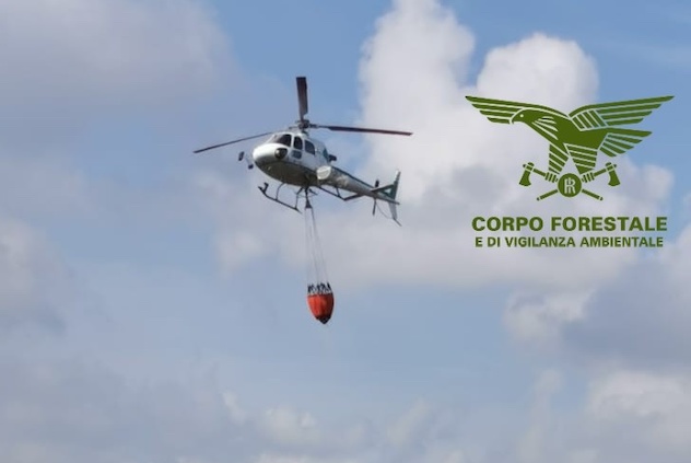 Incendio divampa a Burcei: elicottero in azione
