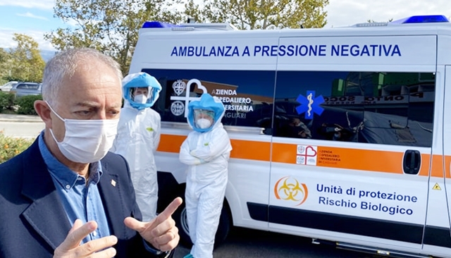 Ecco le prime due ambulanze a pressione negativa in Sardegna