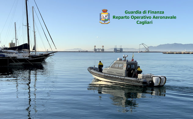 Cagliari. Guardia di finanza sequestra 10 barche con fasi documenti olandesi