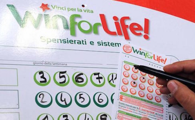 Win for Life. A Bosa vinta rendita 3mila euro al mese per 20 anni