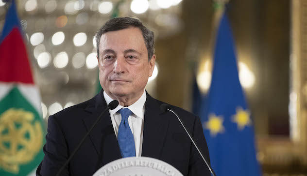 Draghi atteso in Quirinale con la lista dei ministri 