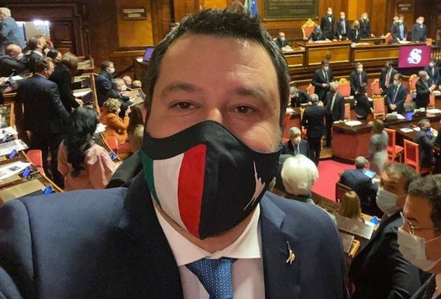 Salvini: “Zona arancione in tutta Italia? Se ci sono zone più a rischio si intervenga in modo rapido e circoscritto”