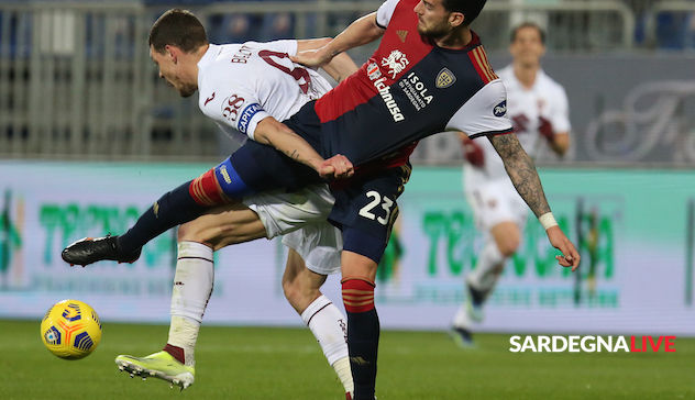 Cagliari-Torino 0-1, Bremer affossa Di Francesco 