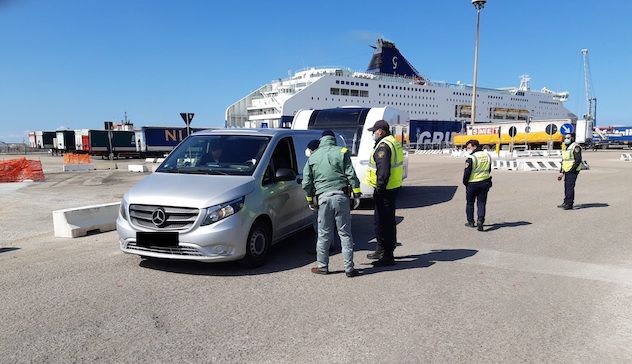 Arrivi in Sardegna, 1.062 controlli nelle ultime 24 ore