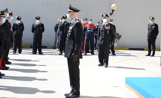 Carabinieri. Il Generale di Corpo d’Armata Carmelo Burgio in visita a Cagliari