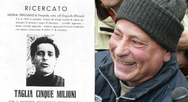 2 luglio: un anno fa la fuga da Orgosolo di Graziano Mesina. Sparito nel nulla come negli anni '60