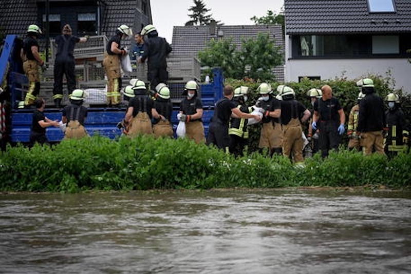 Maltempo in Germania: almeno 4 morti e 50 dispersi