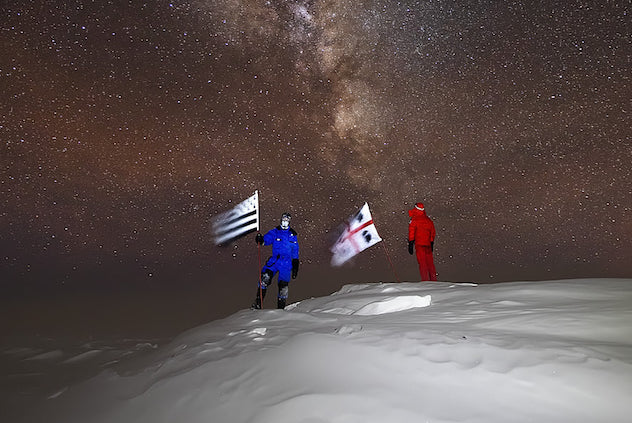 Al Polo Sud sventola la bandiera della Sardegna
