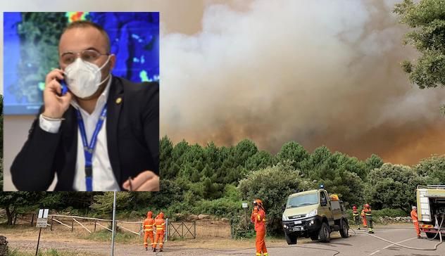 Incendi nell’ Oristanese: prima stima è di 10mila ettari in fumo 