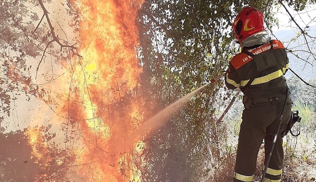 Incendi. Fiamme vicino alle case: paura alla periferia di Donori