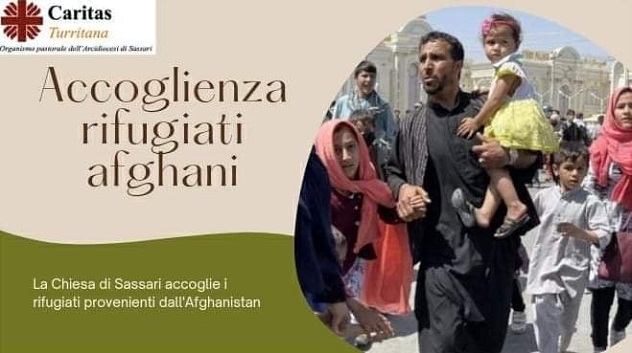 La Caritas di Sassari pronta ad accogliere 26 rifugiati afghani