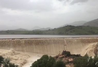 Maltempo: preallarme per l'esondazione della diga a Torpè