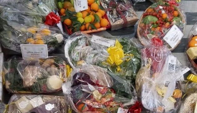 Coldiretti dona 5 quintali di prodotti alimentari alle famiglie bisognose