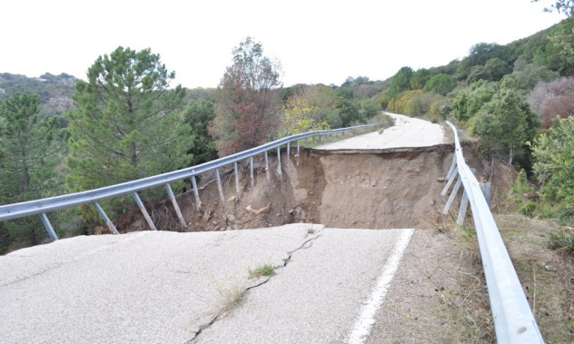 Alluvione 2013, crollo della strada di Monte Pino: la pm di Tempio Pausania chiede 4 condanne 