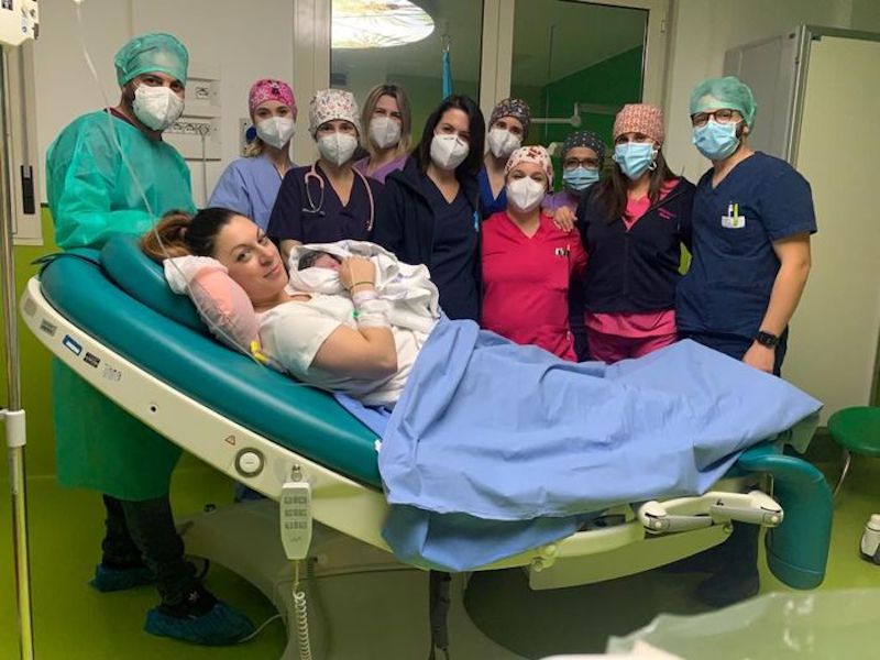 Si chiama Noemi la prima nata nel 2022 al Policlinico Casula di Monserrato 