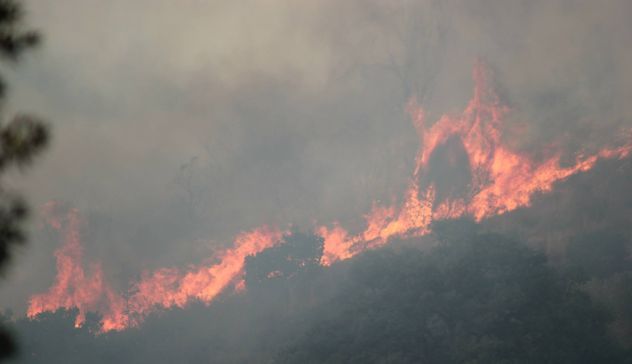 Incendi Sardegna, Presidente Regione Cappellacci contestato. SERVIZIO TG SKY