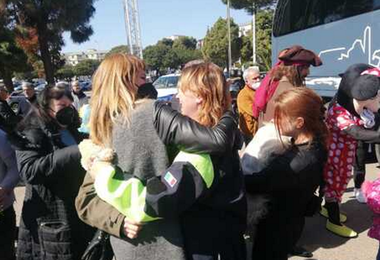 Altri 30 tra donne e bambini ucraini in salvo in Sardegna