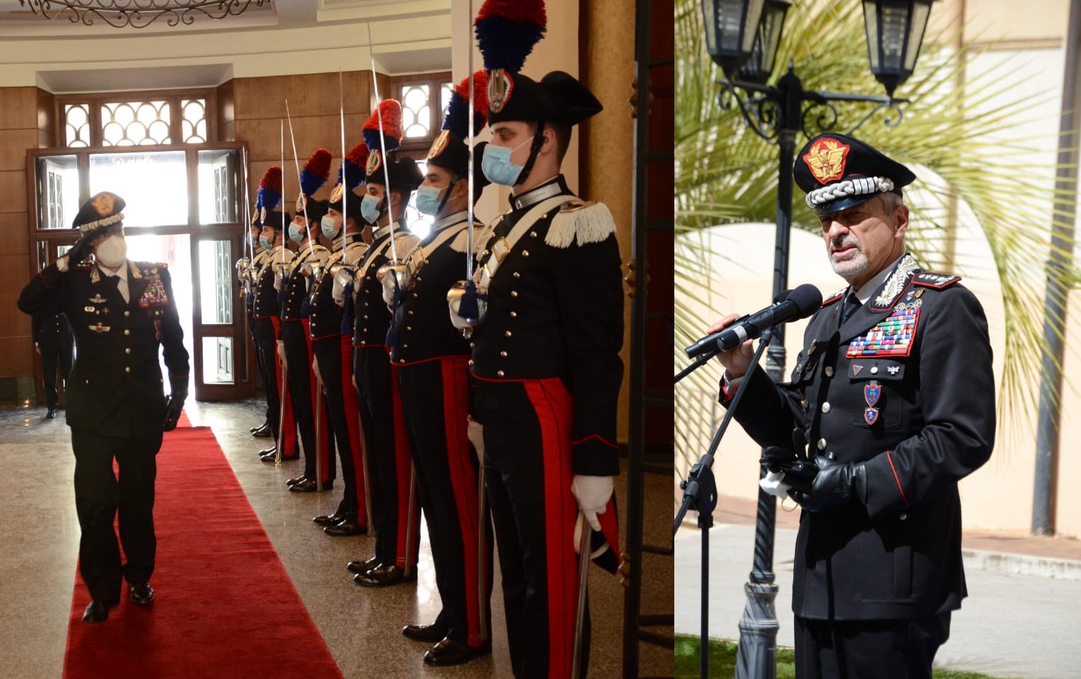 Carabinieri. Visita a Cagliari del Generale di Corpo d'Armata Carmelo Burgio