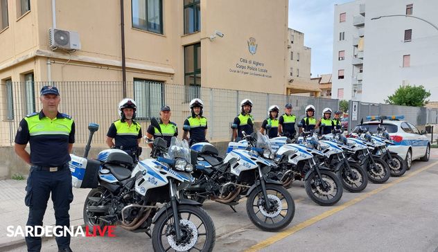 Da Cagliari ad Alghero dieci agenti della Polizia Locale per il Rally