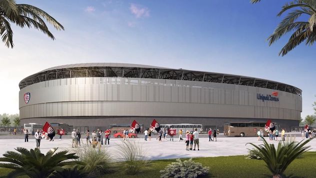 Il nuovo stadio di Cagliari: presentato il progetto definitivo. LE FOTO