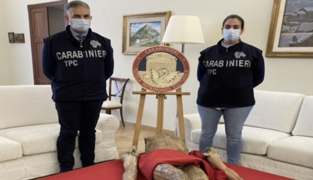 Cagliari. Carabinieri Nucleo Tutela Patrimonio Culturale: 502 i reperti archeologici recuperati 