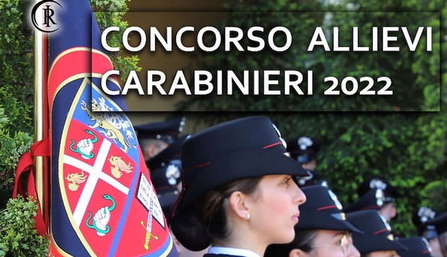 Al via il concorso per 4.189 posti per Carabinieri