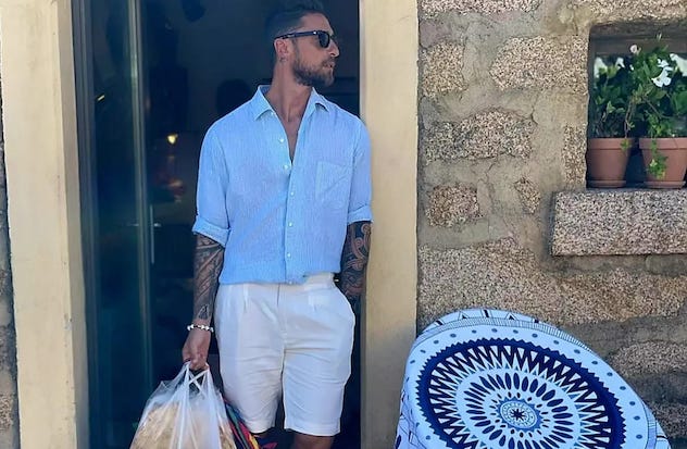 Marchisio fa la “spesa” in Sardegna: pecorino, salsiccia e pane carasau