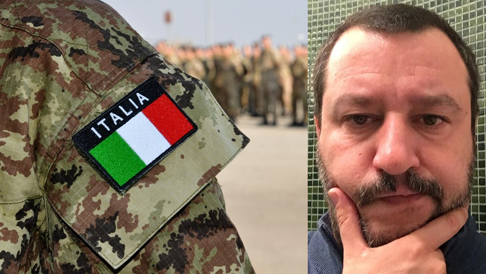 Salvini: “Farò di tutto per riportare la leva militare”